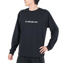 クイックシルバー（Quiksilver）（メンズ）MIX PCS 長袖Tシャツ 22FWQLT224604TBLK