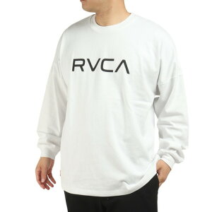 ルーカ（RVCA）（メンズ）長袖 ロンT シンプル BIG RVCA LT ロングスリーブ BC042064 WHT