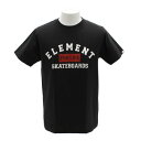エレメント FOR LIFE 半袖Tシャツ AJ021203 BLK (Men's)