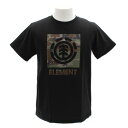 エレメント LOGO BLOCK 半袖Tシャツ AJ021206 BLK (Men's)