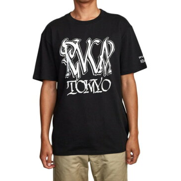 RVCA DEFER TOKYO 半袖Tシャツ AJ042218 BLK （Men's）