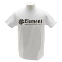 エレメント HORIZONTAL 半袖Tシャツ AJ021204 WHT (Men's)