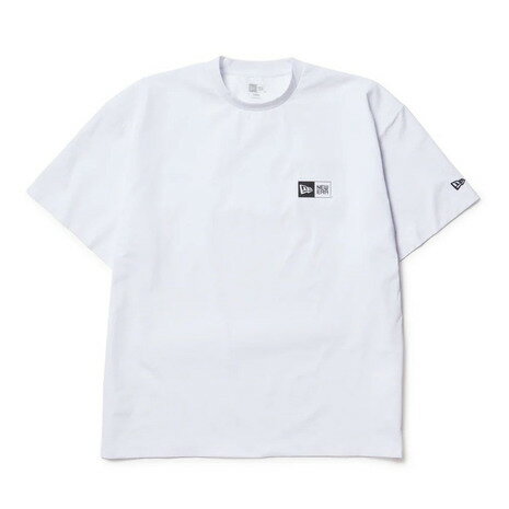 ニューエラ(NEW ERA)(メンズ、レディース)半袖 ユーティリティー オーバーサイズド Tシャツ ボックスロゴ 14391956