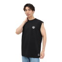 ライズ(RYZ)(メンズ)BACK TYPO ノースリーブTシャツ RZ10DD25SS0029 BLK
