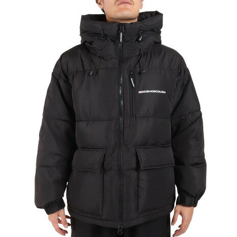 ディーシーシューズ（DC SHOES）（メンズ）ダウンジャケット 22 DOWN HOODED JACKET 22FWDJK224049BLK