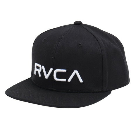 ルーカ（RVCA）（メンズ）TWILL SNAPBACKII キャップ BE041911 BLK