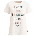 ロキシー（ROXY）（レディース）SWEET SEA 半袖Tシャツ 22SPRST221626YWHT