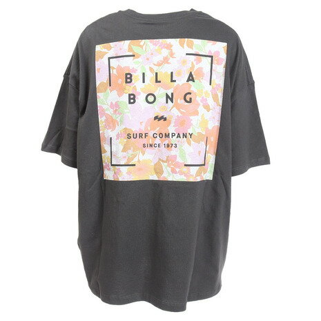 ビラボン（BILLABONG） BIG SQUARE PATTERN LOGO ルーズTシャツ BC013225 OFB （レディース）