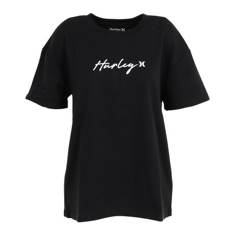 ハーレー（HURLEY） GF CREW SCRIPTY 半袖Tシャツ 22WSS2100002-BLK （レディース）