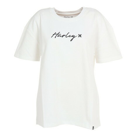 ハーレー（HURLEY） GF CREW SCRIPTY 半袖Tシャツ 22WSS2100002-WHT （レディース）