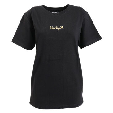 ハーレー（HURLEY） オーバーサイズ プリント 半袖Tシャツ 22 WSS2100005-BLK （レディース）