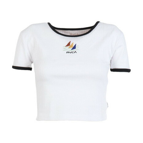 ルーカ(RVCA)(レディース)KINNEY ST 半袖Tシャツ BE043217 WHT