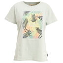 ロキシー（ROXY）（レディース）COLOR LEAF 半袖Tシャツ 22SPRST221625YLBL