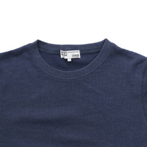 ACPG(ACPG) ワッフルクルーネックロングTシャツ 871PA9ES8767BLU オンライン価格 (Men’s)