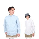 【最大7万ポイントバック!要エントリー&抽選★5/1限定】エルケクス(ELKEX)(メンズ)長袖 オックスフォードシャツ EKM4SP0001