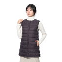 エルケクス(ELKEX)(レディース)LIGHT PADDING ベスト EKL4FA0025 PUL