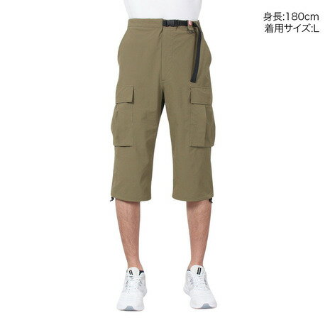 コールマン（Coleman）（メンズ）6分丈パンツ ストレッチ クライミングパンツ X4433A KHA カーキ ハーフパンツ