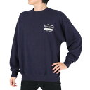 マナスタッシュ(MANASTASH)(メンズ)スウェット トレーナー CASCADE SWEATSHIRTS ヘンプツアー 792-3132007 NVY ネイビー