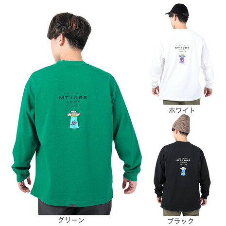 ニューバランス（new balance）（メンズ）長袖Tシャツ ロンT MT1996 グラフィックロングスリーブTシャツ AMT35114