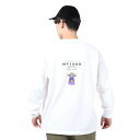 ニューバランス(new balance)(メンズ)長袖Tシャツ ロンT MT1996 グラフィックロングスリーブTシャツ AMT35114WT ホワイト