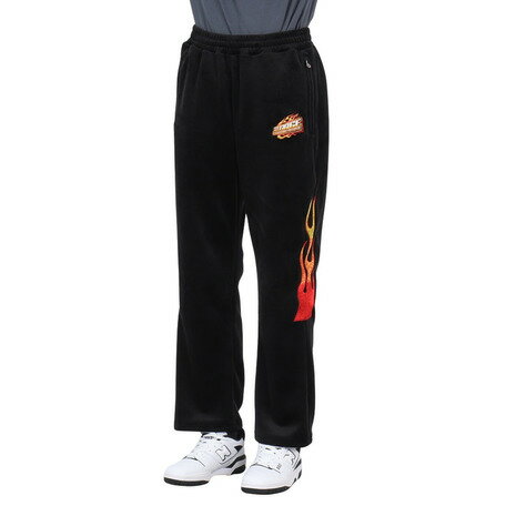 エクストララージ(XLARGE)(メンズ)VELOUR トラック パンツ 101244031006-BLACK エクストララージ(XLARGE)(メンズ)VELOUR トラック パンツ 101244031006-BLACK