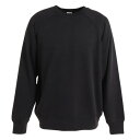 ヘルスニット(Healthknit)(メンズ)クルーネックスウェット HR2302M018 BLK