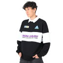 ベンデイビス(BEN DAVIS)(メンズ)RUGGERS スウェットシャツ 24380018-01BLK