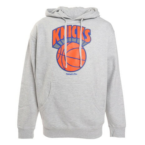 ミッチェルアンドネス（Mitchell&Ness）（メンズ）NBA PRIMARY フーディ BMPHCW18222-NYKGYHT