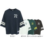 ラッセル（RUSSELL）（メンズ）Tシャツ 五分袖 メンズ 16/-OE フットボール 綿100% サイドスリット RBM23S0004