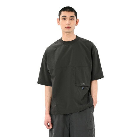 ニューバランス（new balance）（メンズ）オーバーサイズ半袖プルオーバー AMT55077B