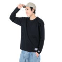 ラッセル（RUSSELL）（メンズ）T/C 長袖クルーネックTシャツ RBM23F0011 NVY