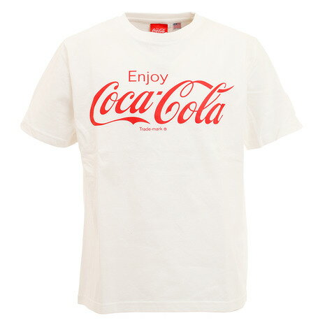 【9/5 24h限定エントリー＆対象4店舗買い回りで最大P10倍！】コカコーラ（Coca-Cola） ロゴプリントTシャツ 0530115-06 OFF 半袖 （メンズ）