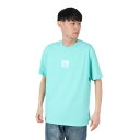 リーフ(REEF)(メンズ)SQUARE ロゴ 半袖 Tシャツ RFTEM2512-AQA