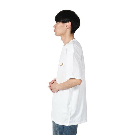 カーハート（CARHARTT）（メンズ）ショートスリーブアメリカンスクリプトTシャツ I02995602XX25SS
