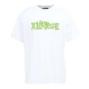 エクストララージ(XLARGE)(メンズ)CHIP ロゴ 半袖Tシャツ 101252011018-WHITE