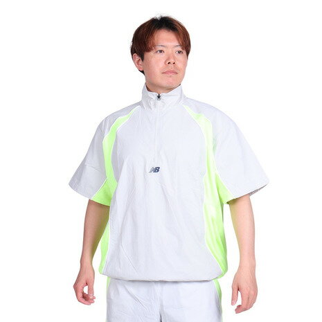 【最大5万ポイントバック！要エントリー＆抽選★12/1限定】ニューバランス（new balance）（メンズ）Hoops シューティングジャケット MJ41580GYM