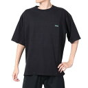 マナスタッシュ(MANASTASH)(メンズ)ベントTシャツ 792-4135003 BLACK
