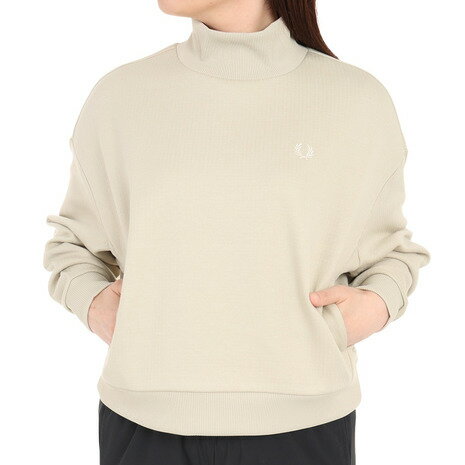 フレッドペリー（FRED PERRY）（レディース）トレーナー レディース モックネック TRICOT TOP G6120-P04 23AW