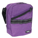 エクストララージ(XLARGE)(メンズ、レディース)リップストップ スクエア ショルダーバッグ 101251053001-PURPLE