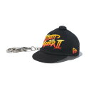 ニューエラ（NEW ERA）（メンズ レディース）キャップキーホルダー ストリートファイター2 2P ブラック 14124530