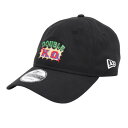ニューエラ(NEW ERA)(メンズ、レディース)キャップ 9TWENTY ストリートファイター2 DOUBLE K.O. ブラック 14125303