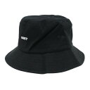 オベイ（OBEY）（メンズ、レディース）BOLD TWILL BUCKET HAT 100520055BLK22U