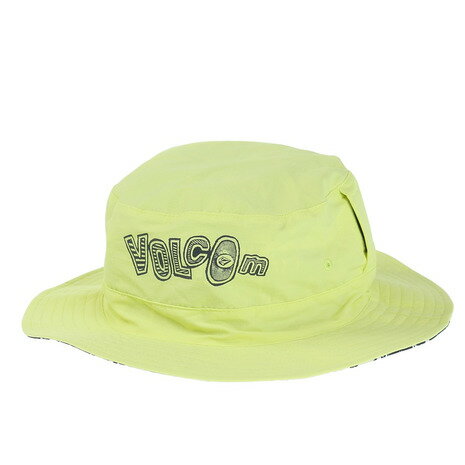 【5/10 24h限定 エントリー＆対象3店舗以上買い回りで最大P10倍！】ボルコム（Volcom）（メンズ）帽子 TOKYO TRUE BUCKET HAT 23SP D5512315 HILIGHTER GREEN