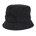 【10%OFFクーポン対象!8/14まで】エクストララージ(XLARGE)(メンズ)RIPSTOP ミリタリー ハット 101242051002-BLACK