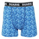 デュアリグ(DUARIG)(メンズ)ボクサーパンツ スプラッシュ 3S0002-WAUW-891GC BLU