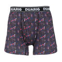 デュアリグ(DUARIG)(メンズ)ボクサーパンツ 3S0001-WAUW-891GC. BLK
