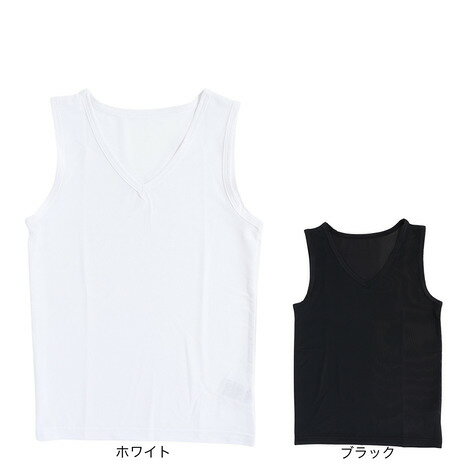 クー（Coo.）（キッズ） ノースリーブ Vネックシャツ ジュニア ドライプラス 130-160センチ 893CO5ASC0..