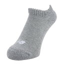 ニューバランス(new balance)(メンズ、レディース)ソール コンフォート アンクルソックス LAS45749AG グレー