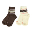 ニューバランス(new balance)(メンズ、レディース)2足組 ライン ミッドソックス LAS45752AS2