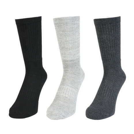 ●素材:ポリエステル/綿/その他●中国製●サイズ(cm):25〜28●3足組●LENGTH CREW●吸湿発熱/抗菌防臭/甲サポート●ヒートクロス(HEAT-X)発熱機能素材●カラー:グレー・チャコールグレー・ブラック【商品の購入にあたっての注意事項】※本商品は製品特性上、試着後の返品はできかねます。試着前にサイズなどご確認をお願いします。※一部商品において弊社カラー表記がメーカーカラー表記と異なる場合がございます。※ブラウザやお使いのモニター環境により、掲載画像と実際の商品の色味が若干異なる場合があります。※掲載の価格・製品のパッケージ・デザイン・仕様について、予告なく変更することがあります。あらかじめご了承ください。2025年秋冬モデル 2025fwmodel クー Coo. スーパースポーツゼビオ ゼビオ Super Sports XEBIO くつ下 くつした ソックス 靴下 3Pパックソックス Men's Mens メンズ めんず 男性